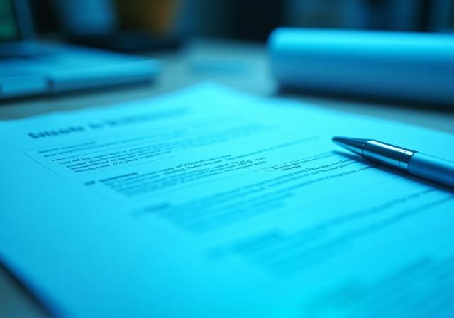 Close up of a modern architectural contract and interior design sketches